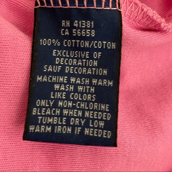 Polo Ralph Lauren Pink Short Sleeve Shirt Large - Picture 5 of 5